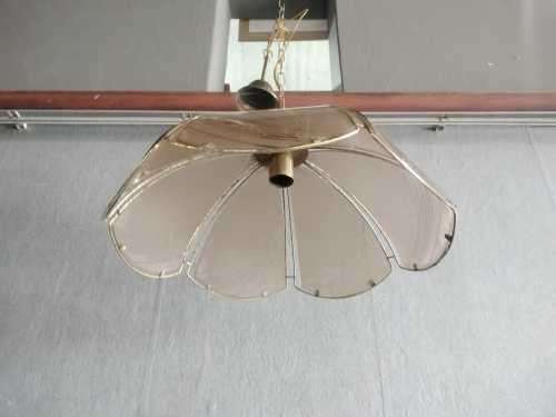 Vintage Hanging Lights with glass