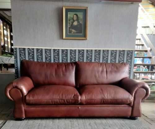 Brand New XL Van den Berghs full Kudu Leather Couch (Colection Only)