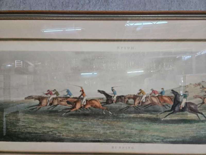 Epson Vintage Framed Horse