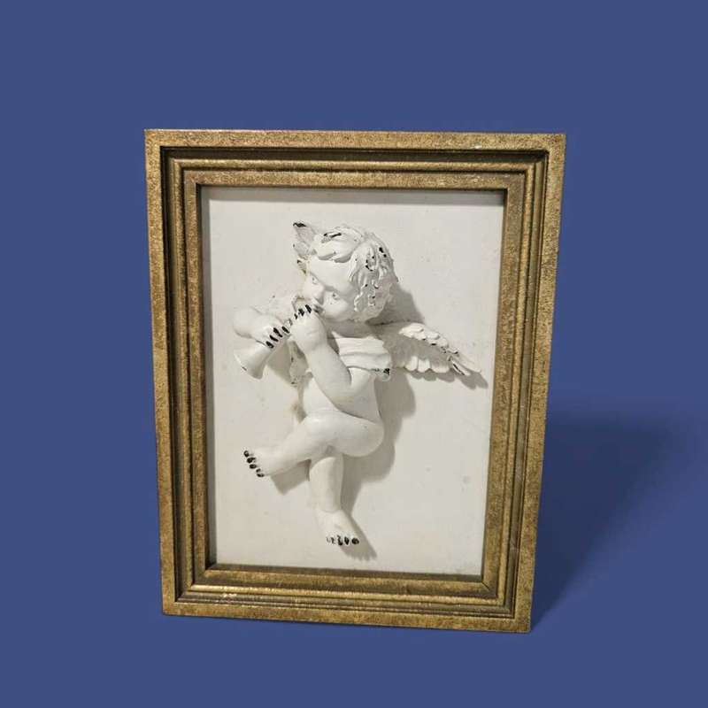 Angel Framed in a Golden Frame