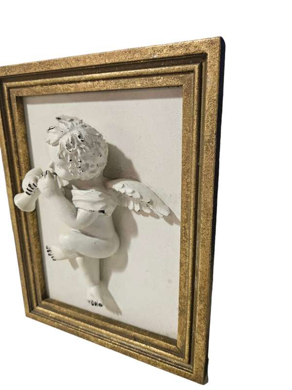 Angel Framed in a Golden Frame