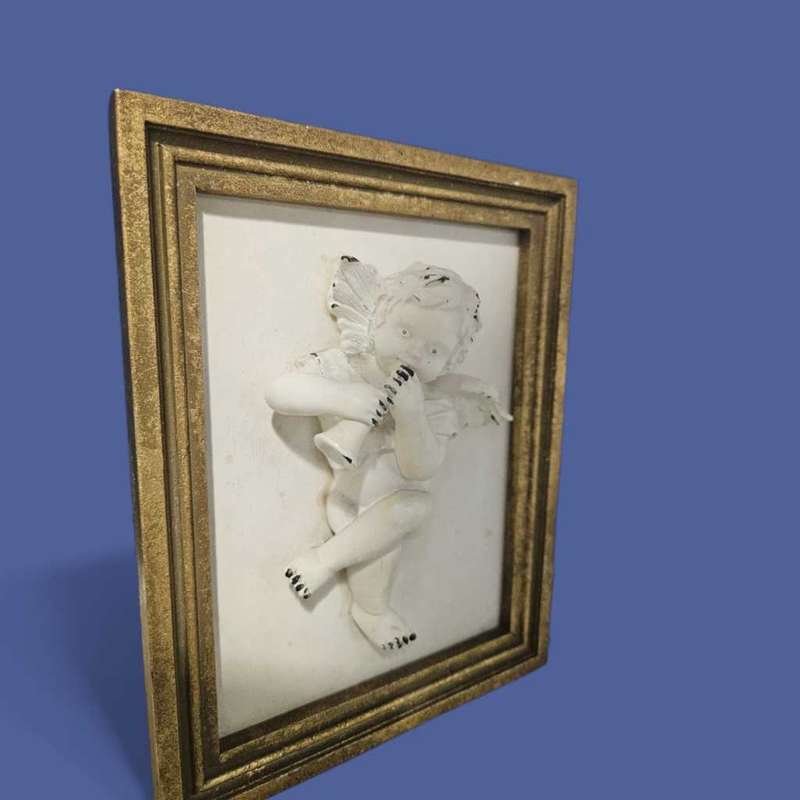 Angel Framed in a Golden Frame