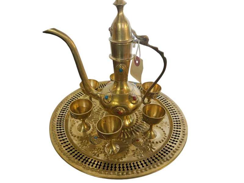 Turkish Dallah Brass set