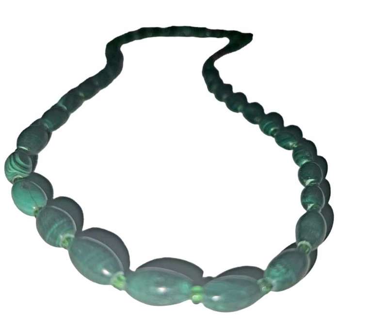 Malachite necklace