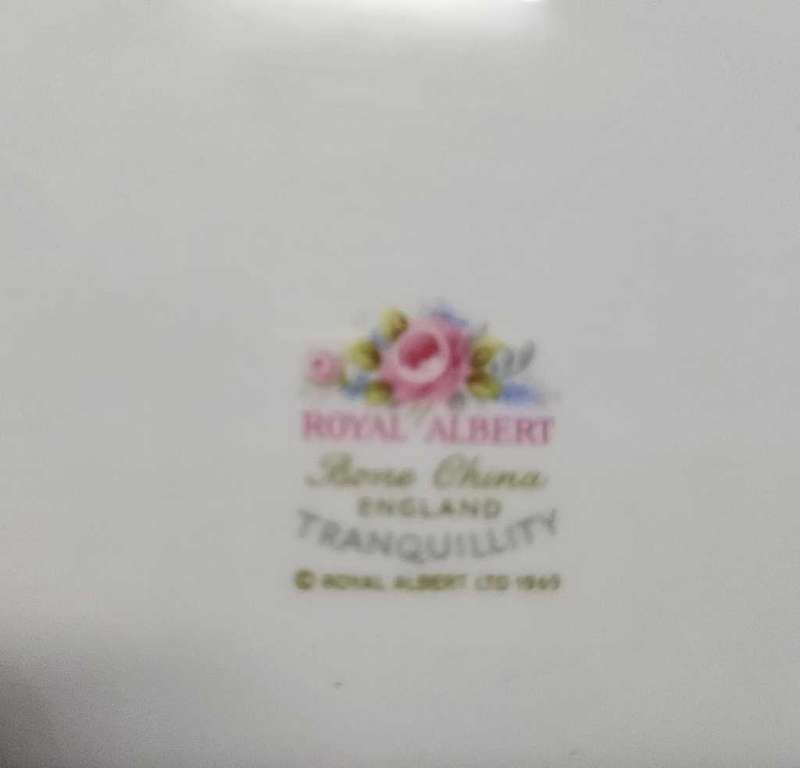 Royal Albert Tranquillity Large Serving Cake Plate
