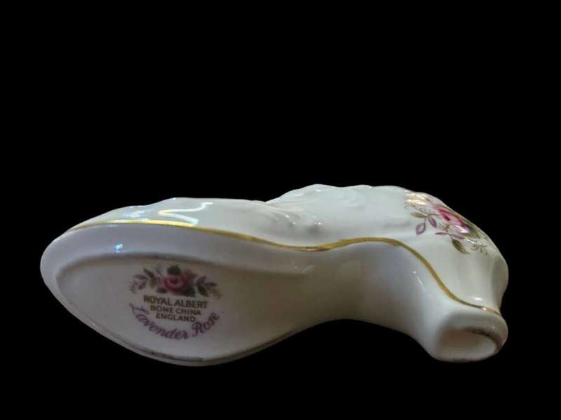 Royal Albert Lavender Rose Miniature Shoe