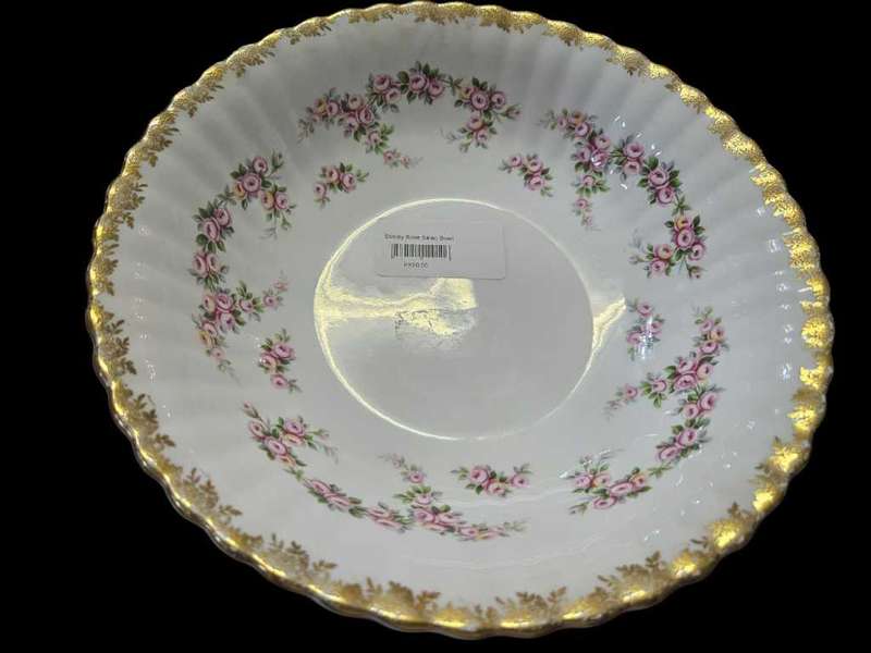 Royal Albert Dimity Rose Round Serving Bowl