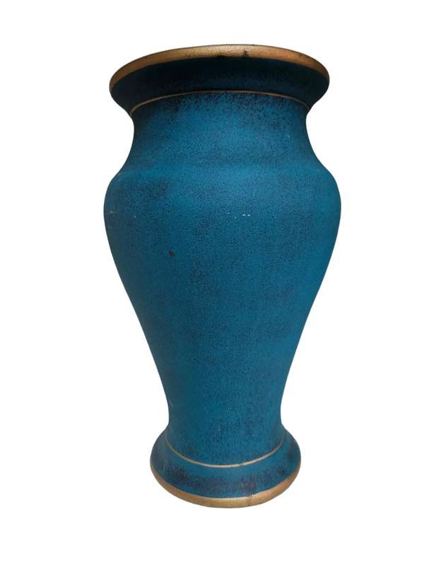 Ceramic Turquoise Flower Vase