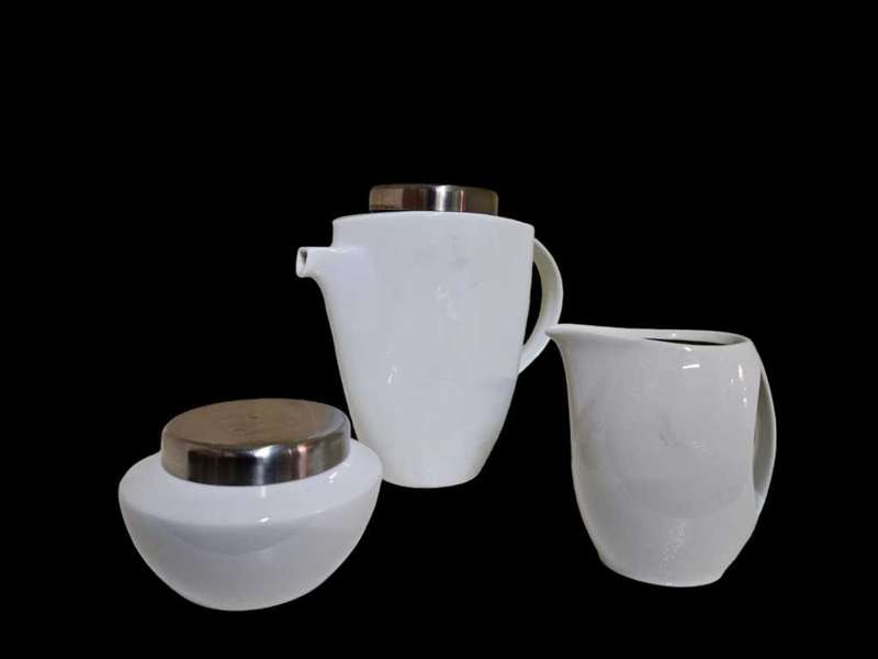 3 PC Porcelain Tea/Coffee set
