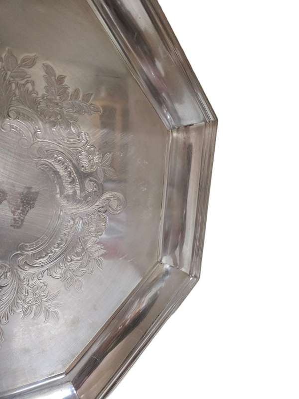 Viners Silver plated Sheffield serving tray