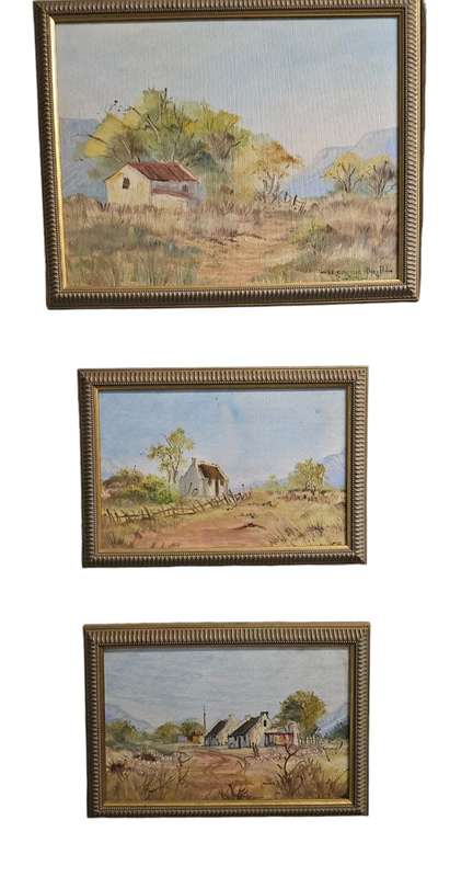 Trio Francois Brill `99 Oil on Board
