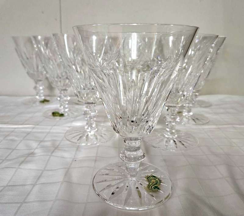 10 WATERFORD Red Wine Glasses