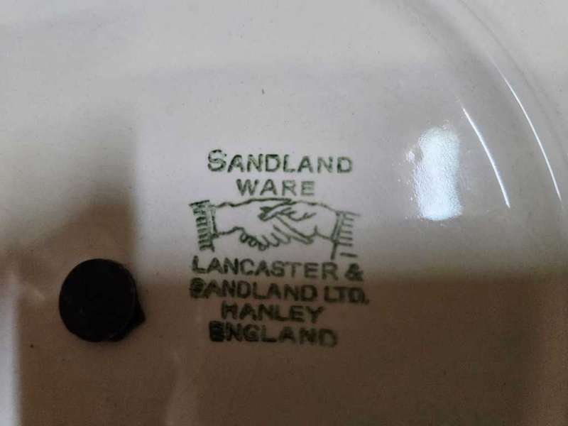 Vintage Crinoline Lady Cake Sandwich Stand -Sandland ware Lancaster Single Tier Metal Stand  England