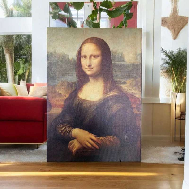 Leonardo da Vinci (The Mona Lisa) A4