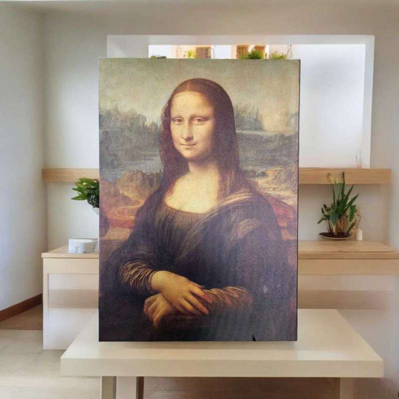 Leonardo da Vinci (The Mona Lisa)  A2