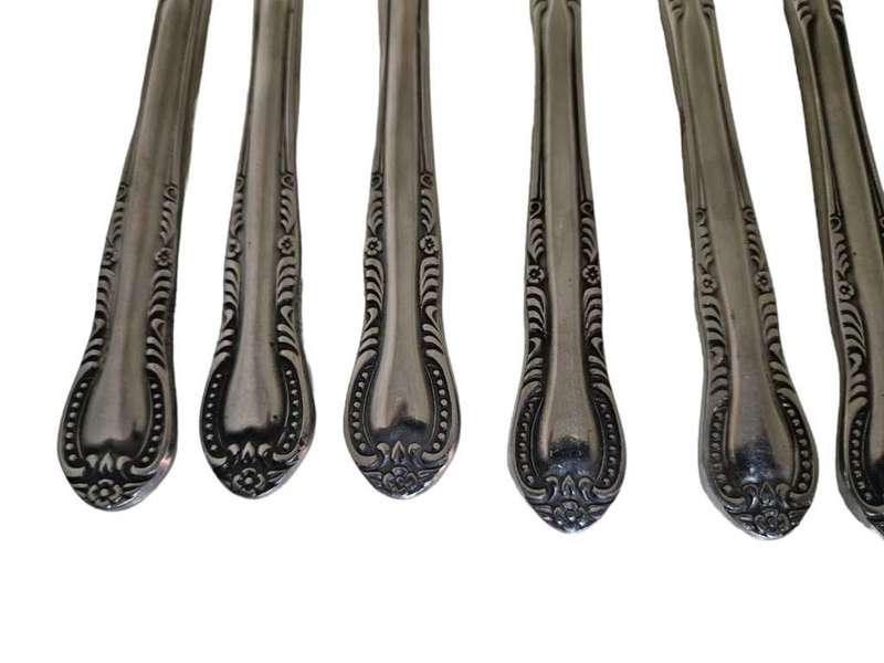 12 Columbia Style Stainless Steel Flatware
