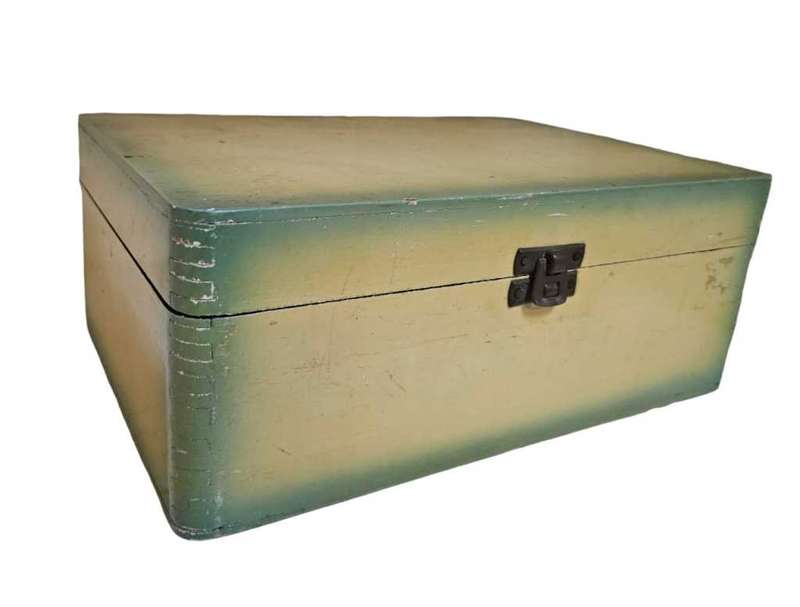 Vintage wooden Jewelry Box By Joy wood