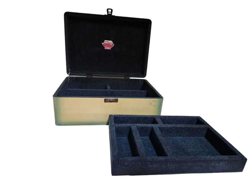 Vintage wooden Jewelry Box By Joy wood