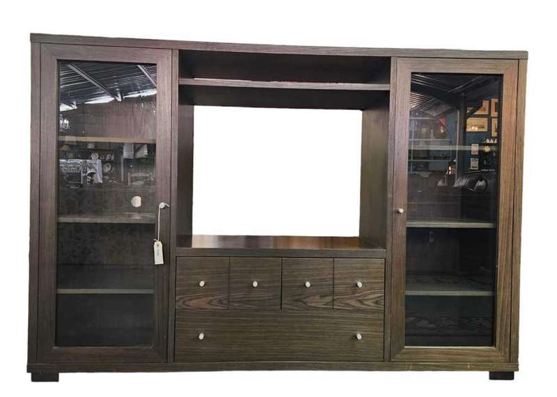 Cori-craft Entertainment Wall Unit Tv Space 80x61cm ample storage