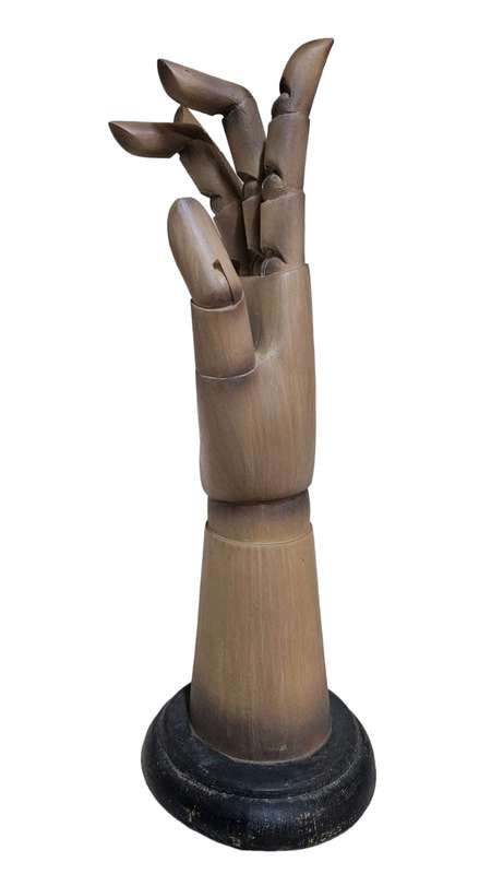 Wooden Mannequin Hand Model