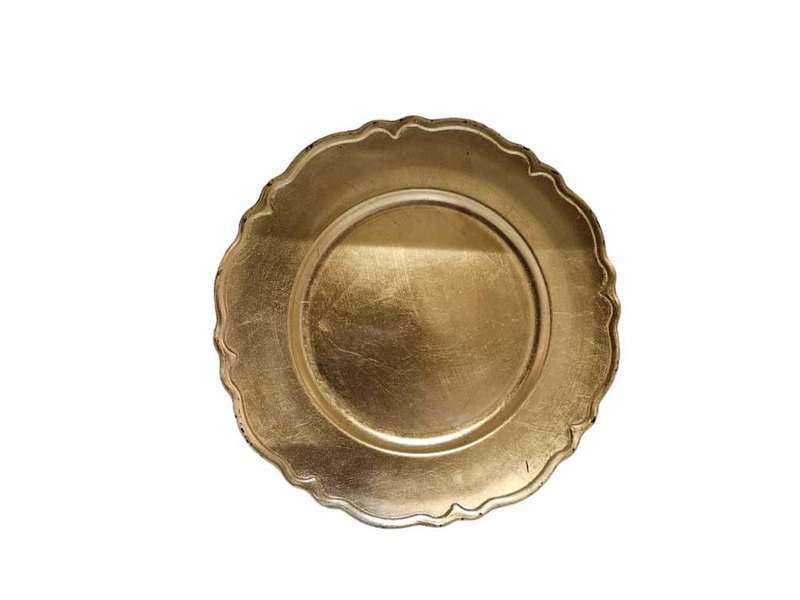 Set of six under plates