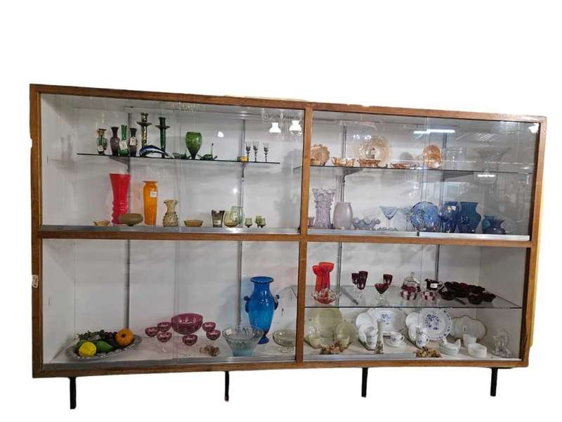 Glass Showcase sliding doors