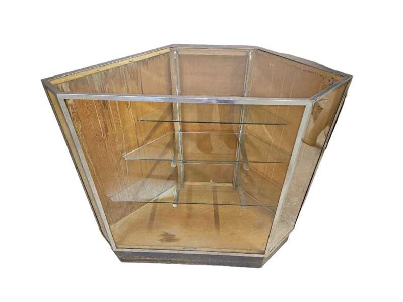 Hexagonal Corner Cabinet