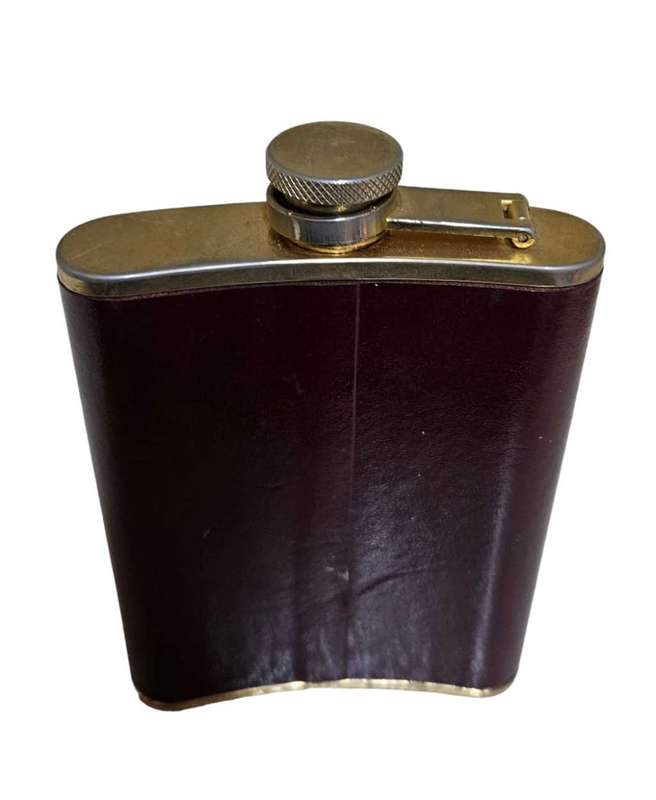 Vintage Metal hip flask
