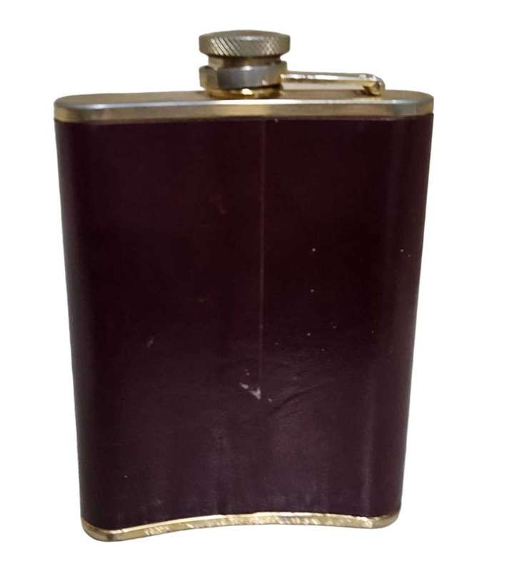 Vintage Metal hip flask