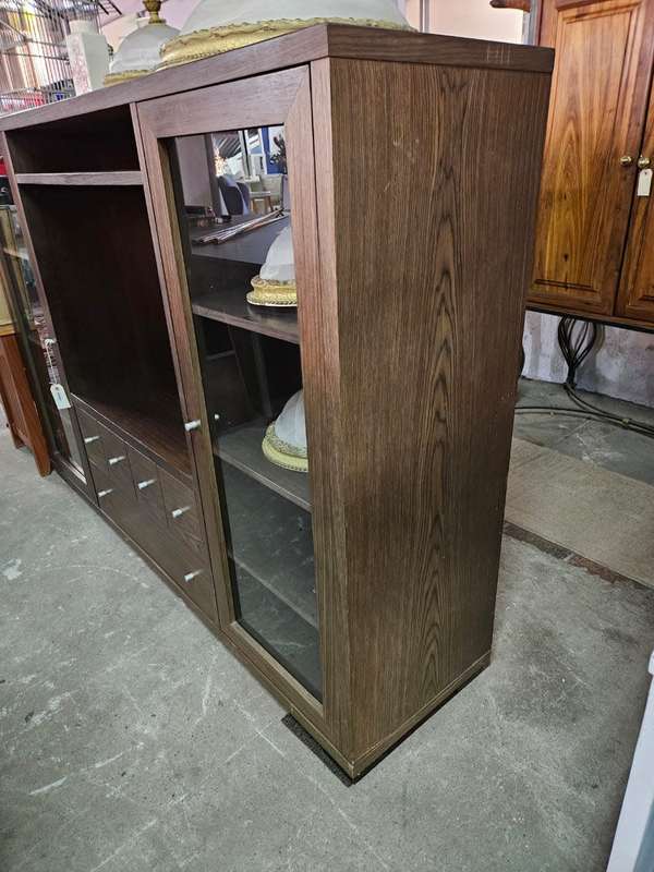 Cori-craft Entertainment Wall Unit Tv Space 80x61cm ample storage