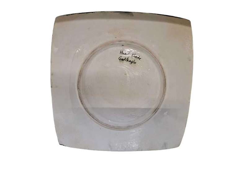 Turkish Hand Painted Gedikoglu Cini Plate