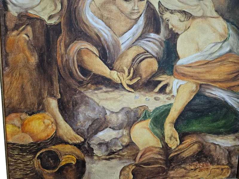Bartolome Esteban Murillo Oil on Board Replika