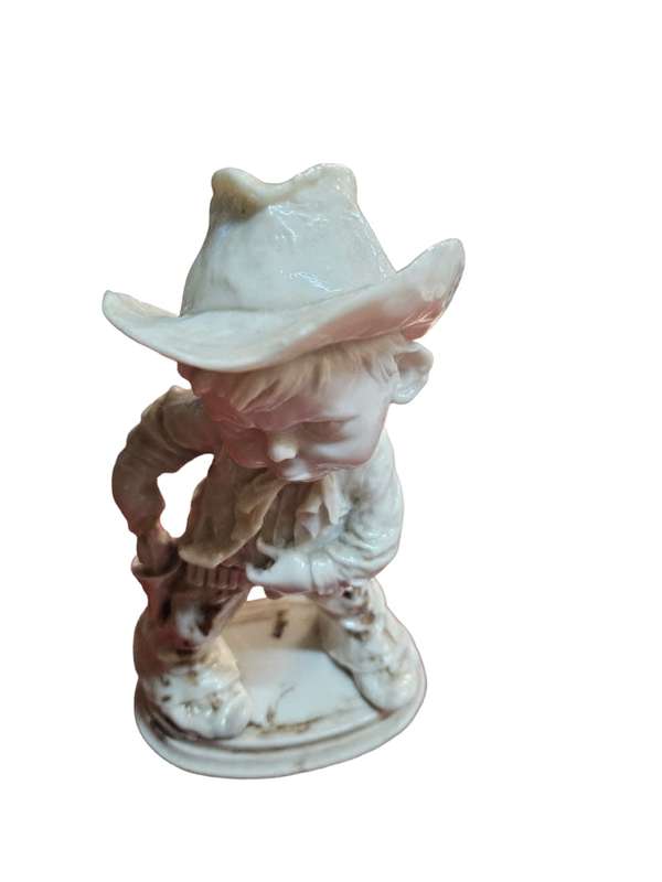 Exquisite Guiseppe Armani Young Cowboy Figurine