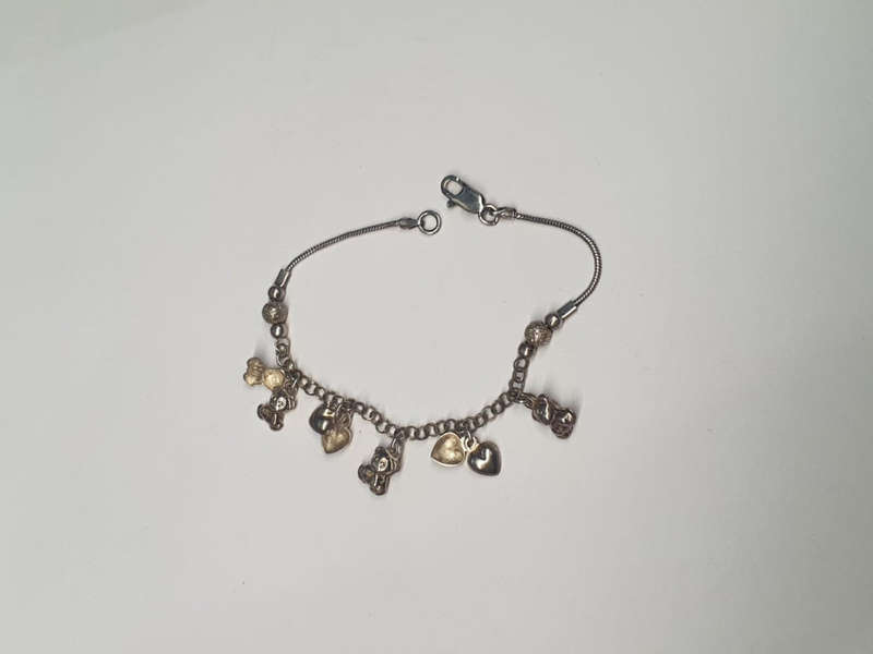Sterling Silver Bracelet Charm Bracelet
