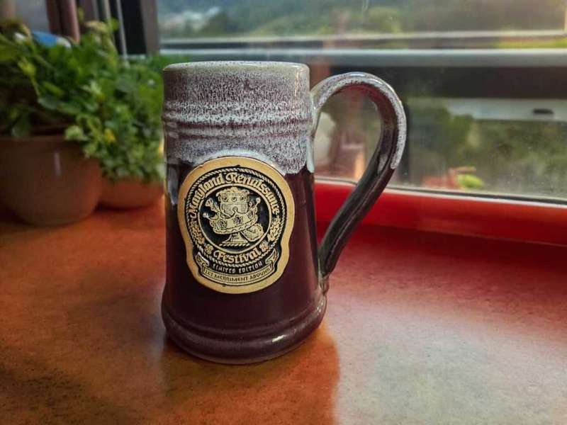 Vintage German beer mugs