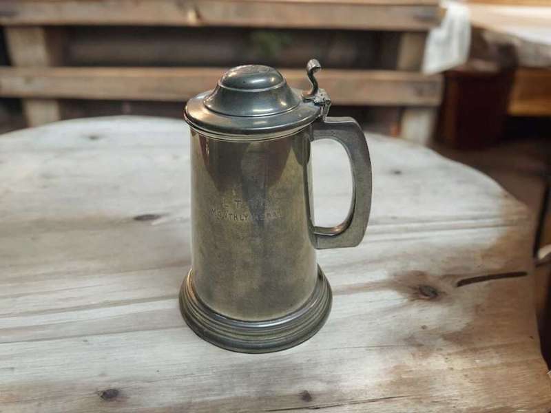Vintage Pewter Tankard
