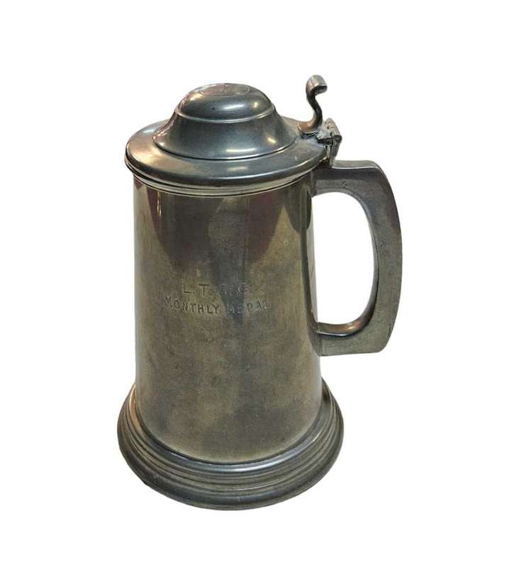 Vintage Pewter Tankard