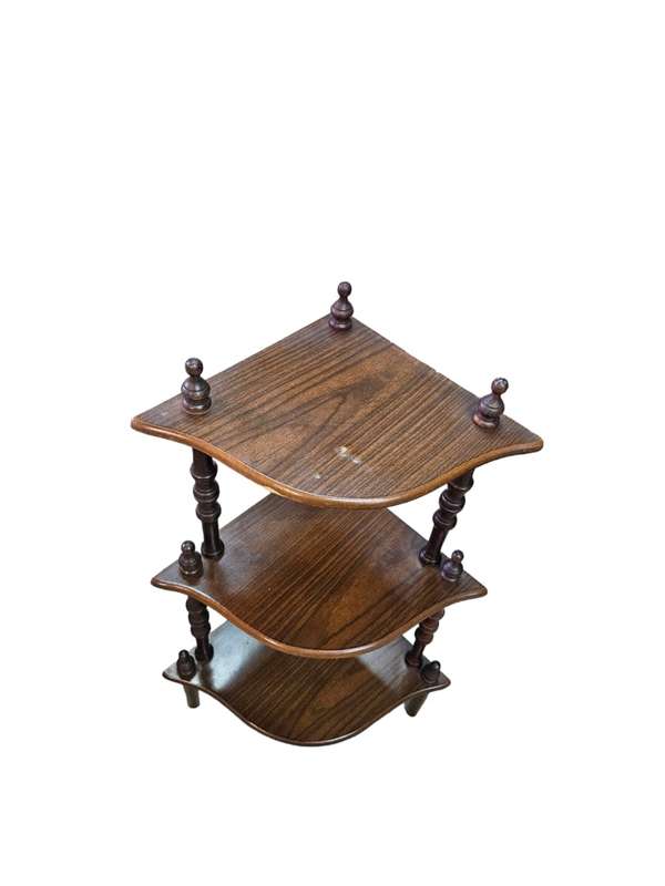 Timeless elegance of the Wot Not Stand, measuring 74x33x46cm