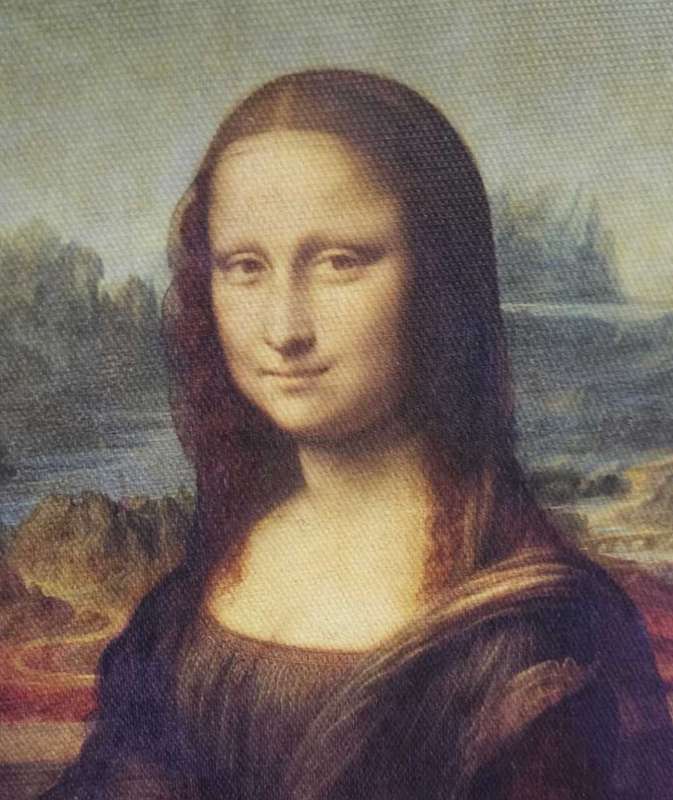 Leonardo da Vinci (The Mona Lisa)  A2