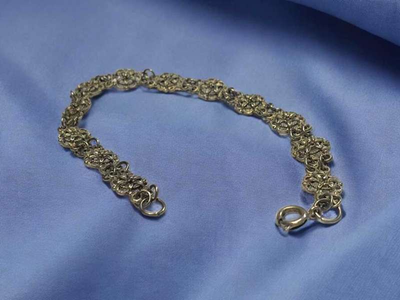 Sterling Silver Filigree Bracelet