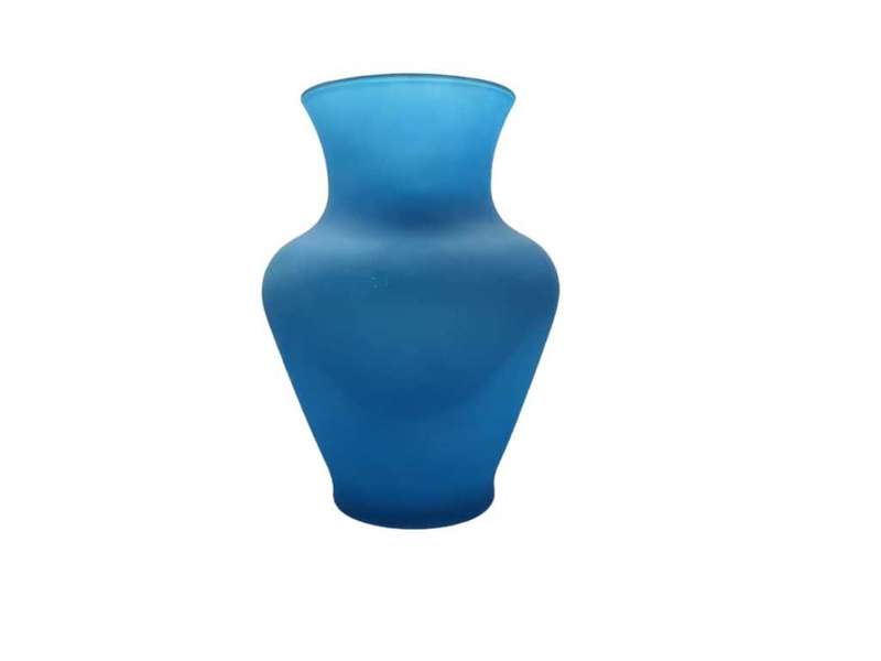 Turkish blue flower vase