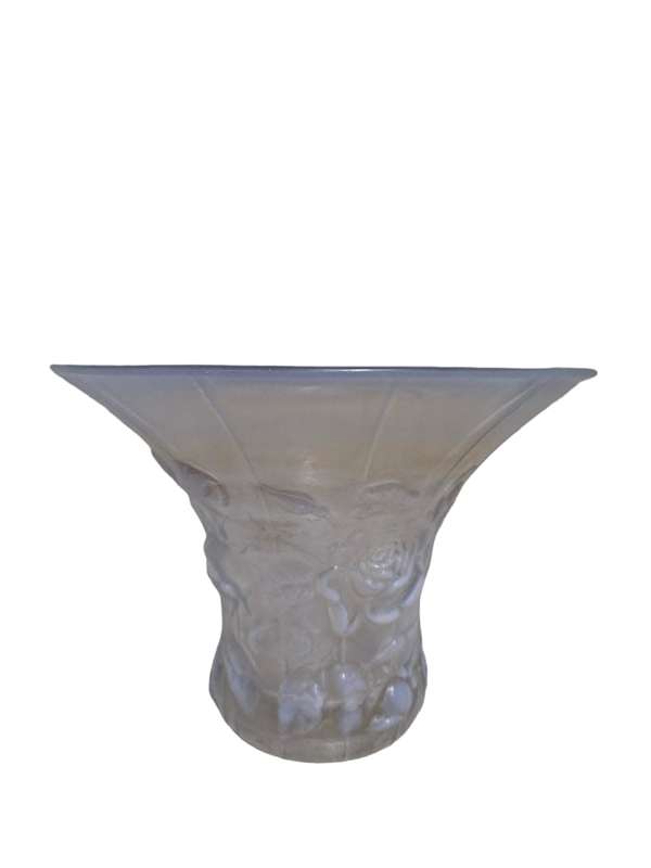 Antique Borolac glass vase