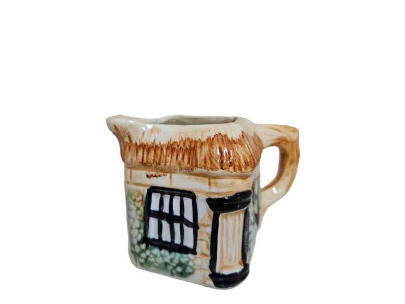 Keele Style street pottery cottage milk jug