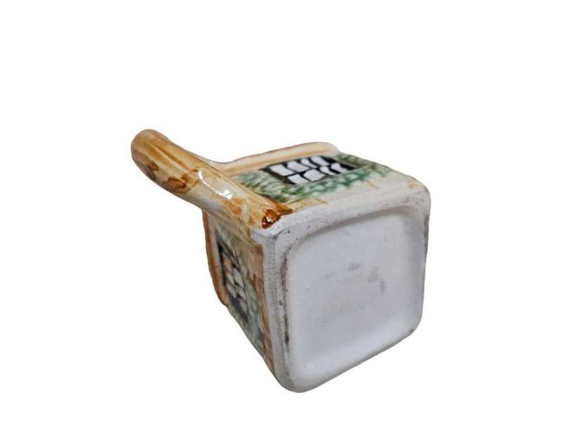 Keele Style street pottery cottage milk jug