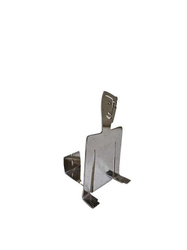 Carrol Boyes Face Off business card holder stand, a sleek and modern