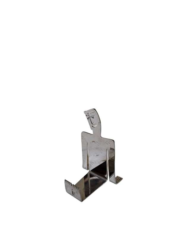 Carrol Boyes Face Off business card holder stand, a sleek and modern