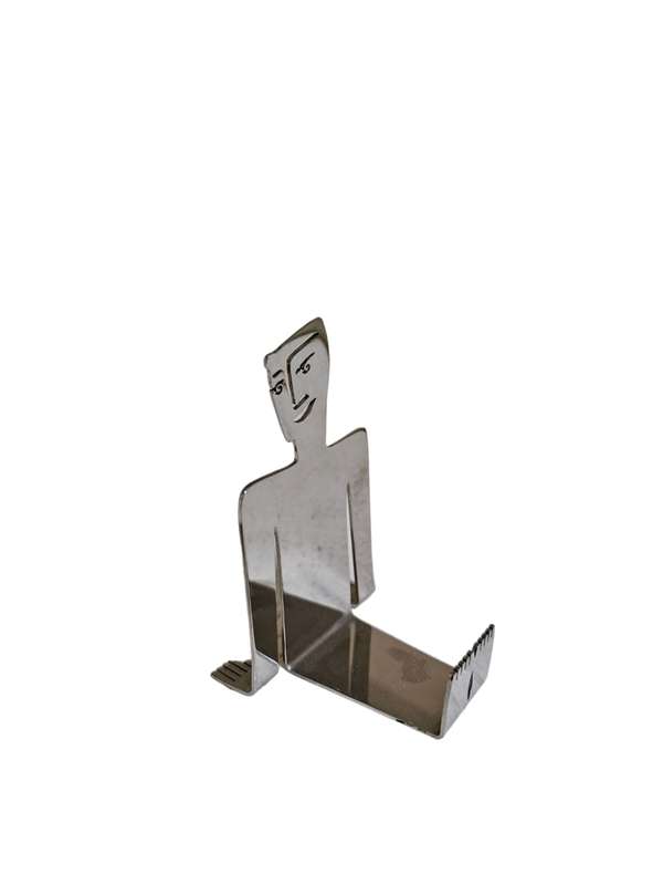 Carrol Boyes Face Off business card holder stand, a sleek and modern