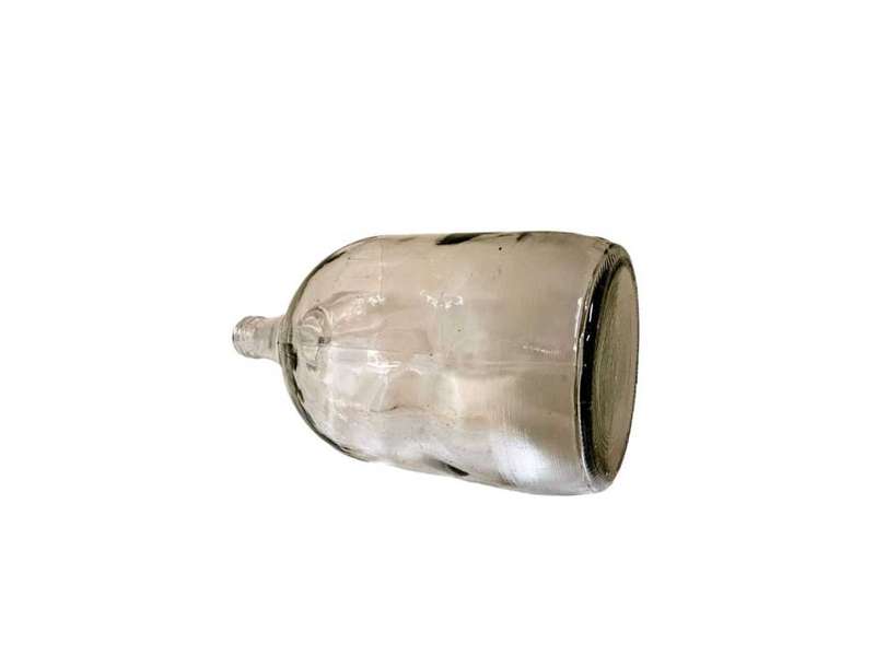 Vintage 4.5L Clear Glass Bottle