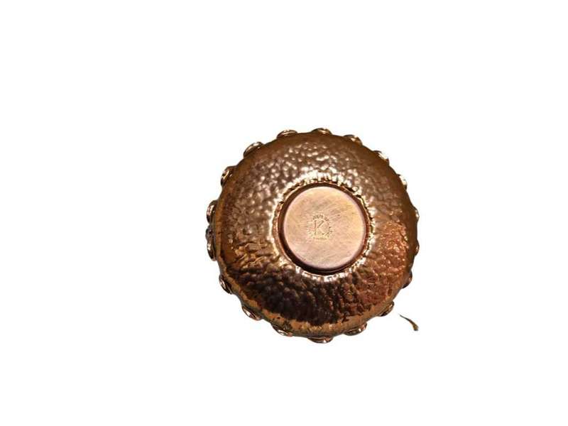 Vintage Zambian copper tray