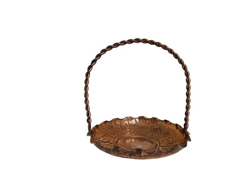Vintage Zambian copper tray